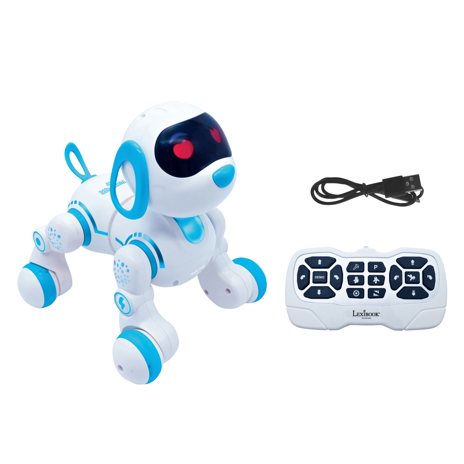 LEXIBOOK Robot zdalnie sterowany kot lub pies  (Mocny szczeniak)