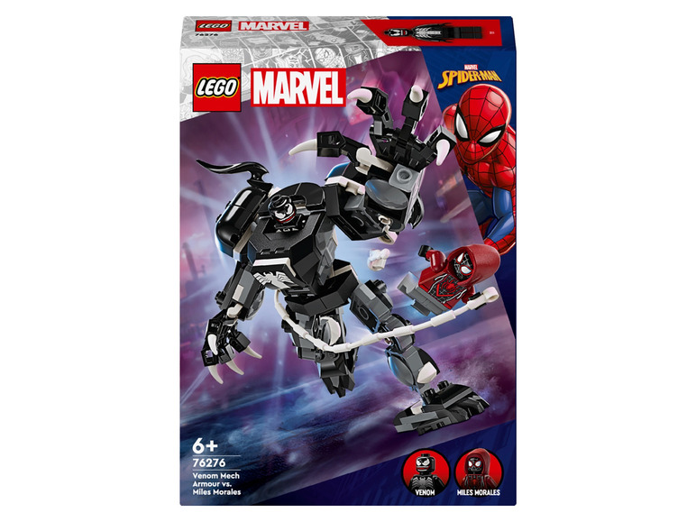 Zestaw LEGO Marvel Venom Mech Armour vs. Miles Morales