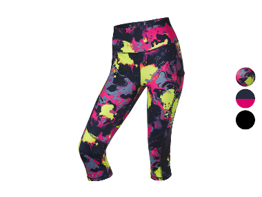 CRIVIT Legginsy capri damskie do biegania