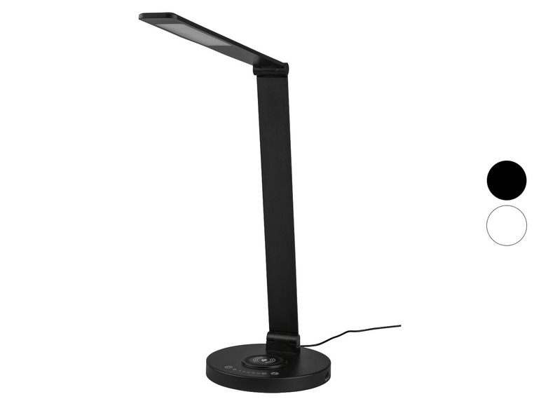 Pełny ekran: LIVARNO home Lampka stołowa LED z ładowarką indukcyjną, 6,2 W - zdjęcie 1