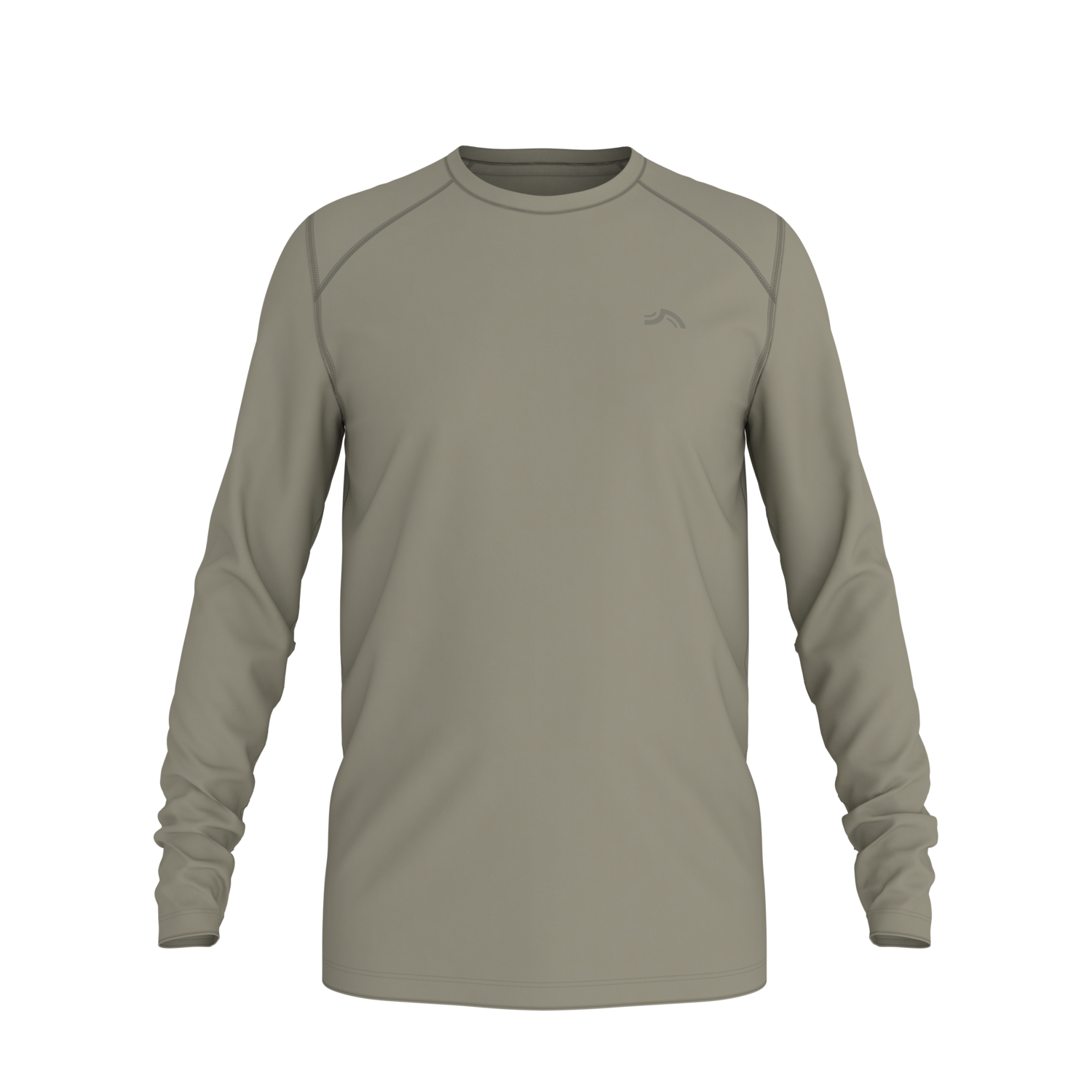 CRIVIT Koszulka termiczna męska (Khaki, S (44/46))