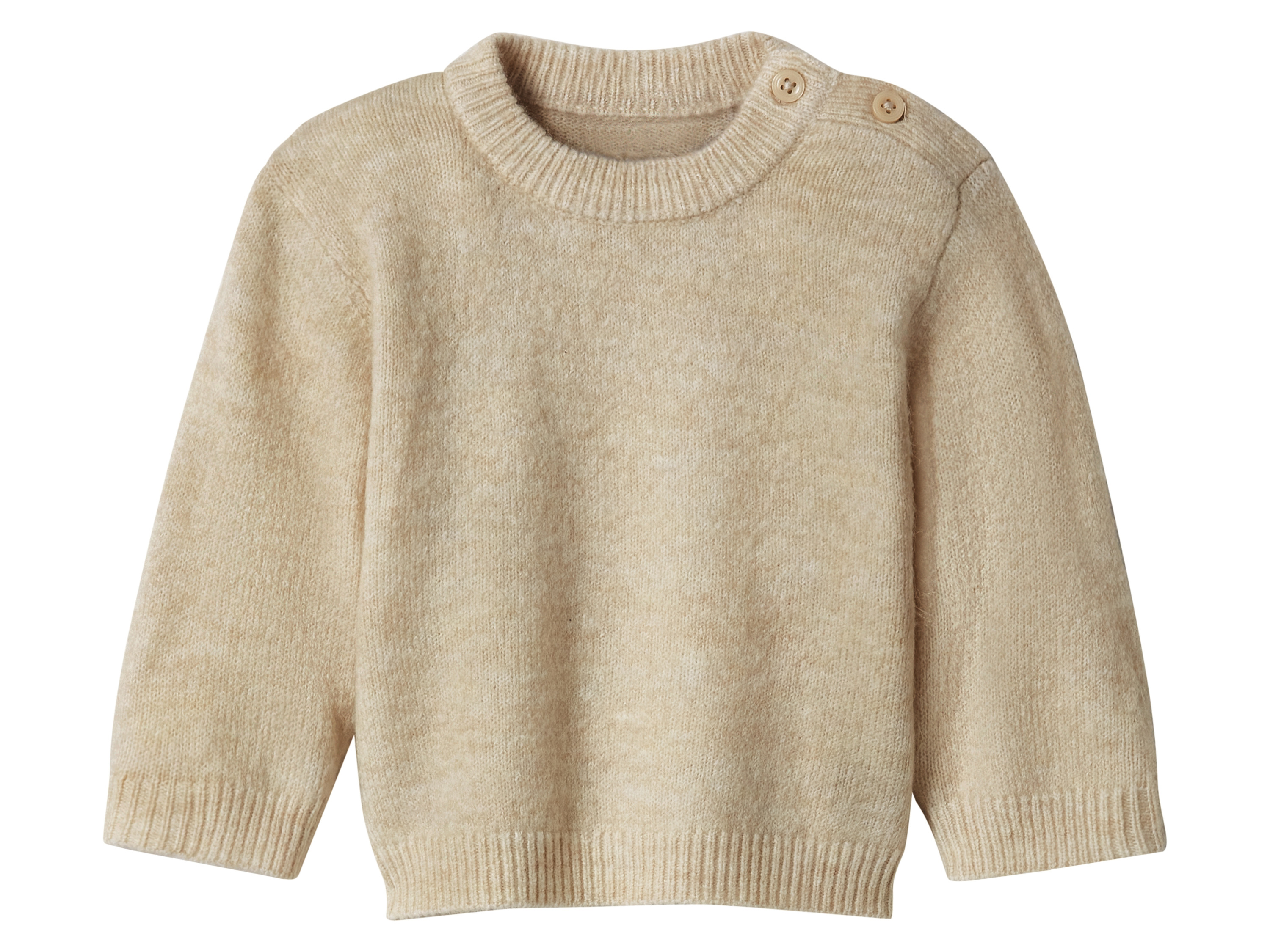 lupilu® Sweter dziecięcy z dzianiny (Beżowy, 86/92)