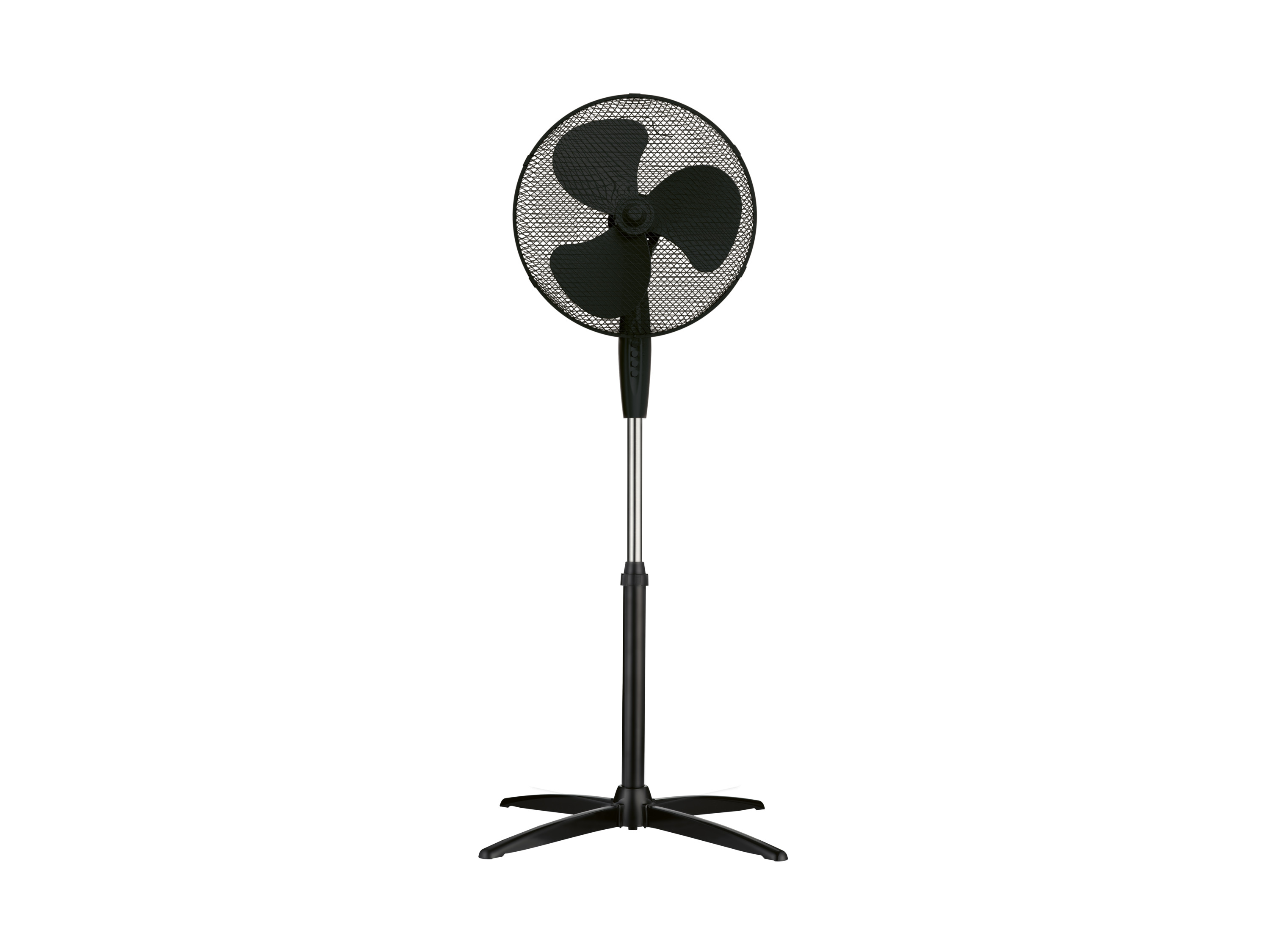 TRONIC® Wentylator stojący (Czarny)