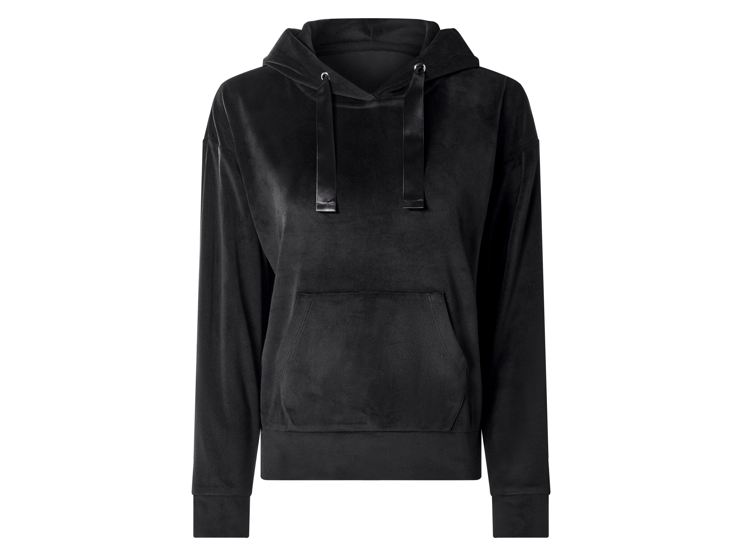 ESMARA® Bluza z kapturem damska (Czarny, XS (32/34))