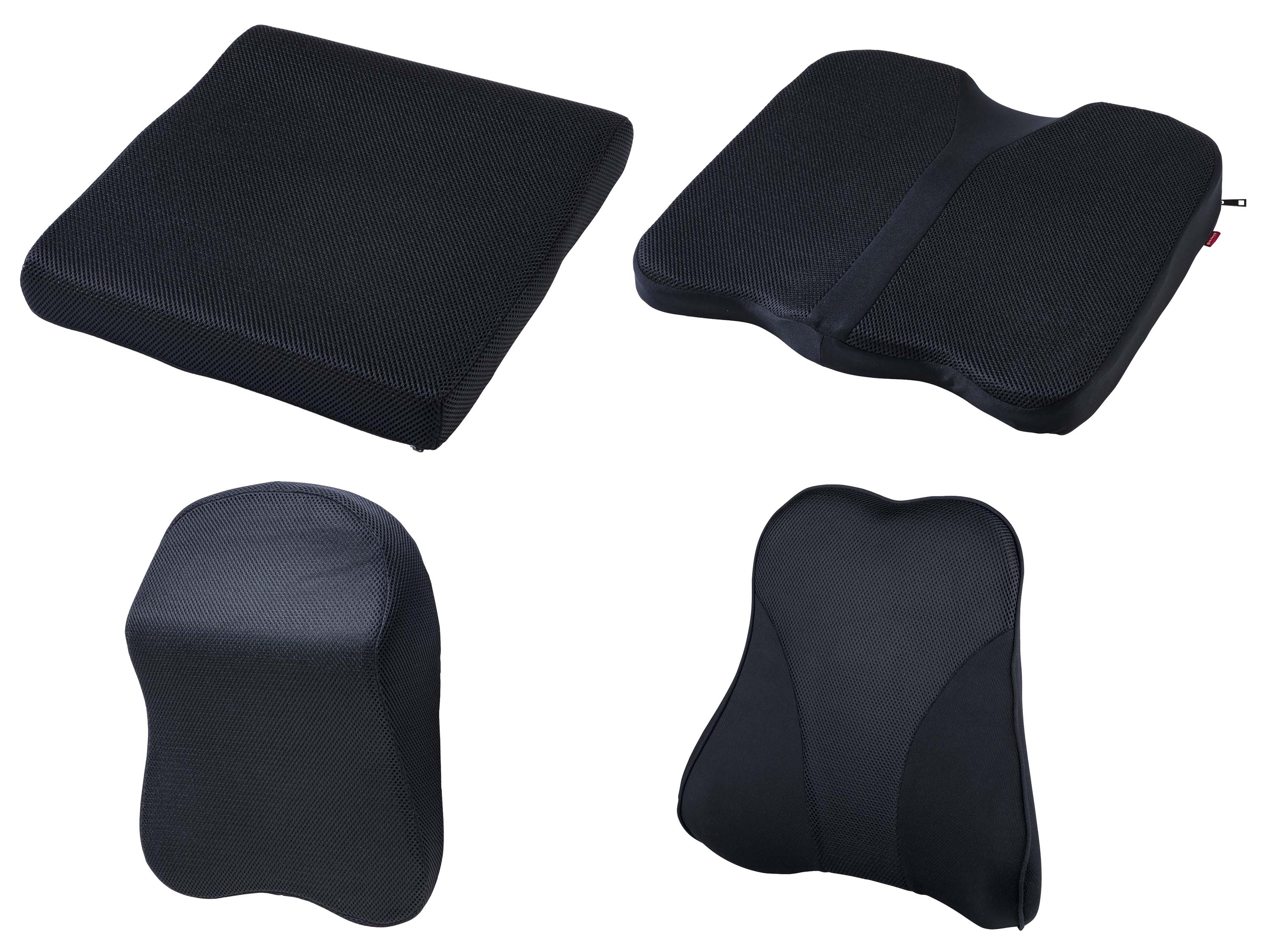 ULTIMATE SPEED® Poduszka klinowa na siedzenie / Poduszka pod kark i zagłówek / Poduszka na siedzenie / Poduszka lędźwiowa