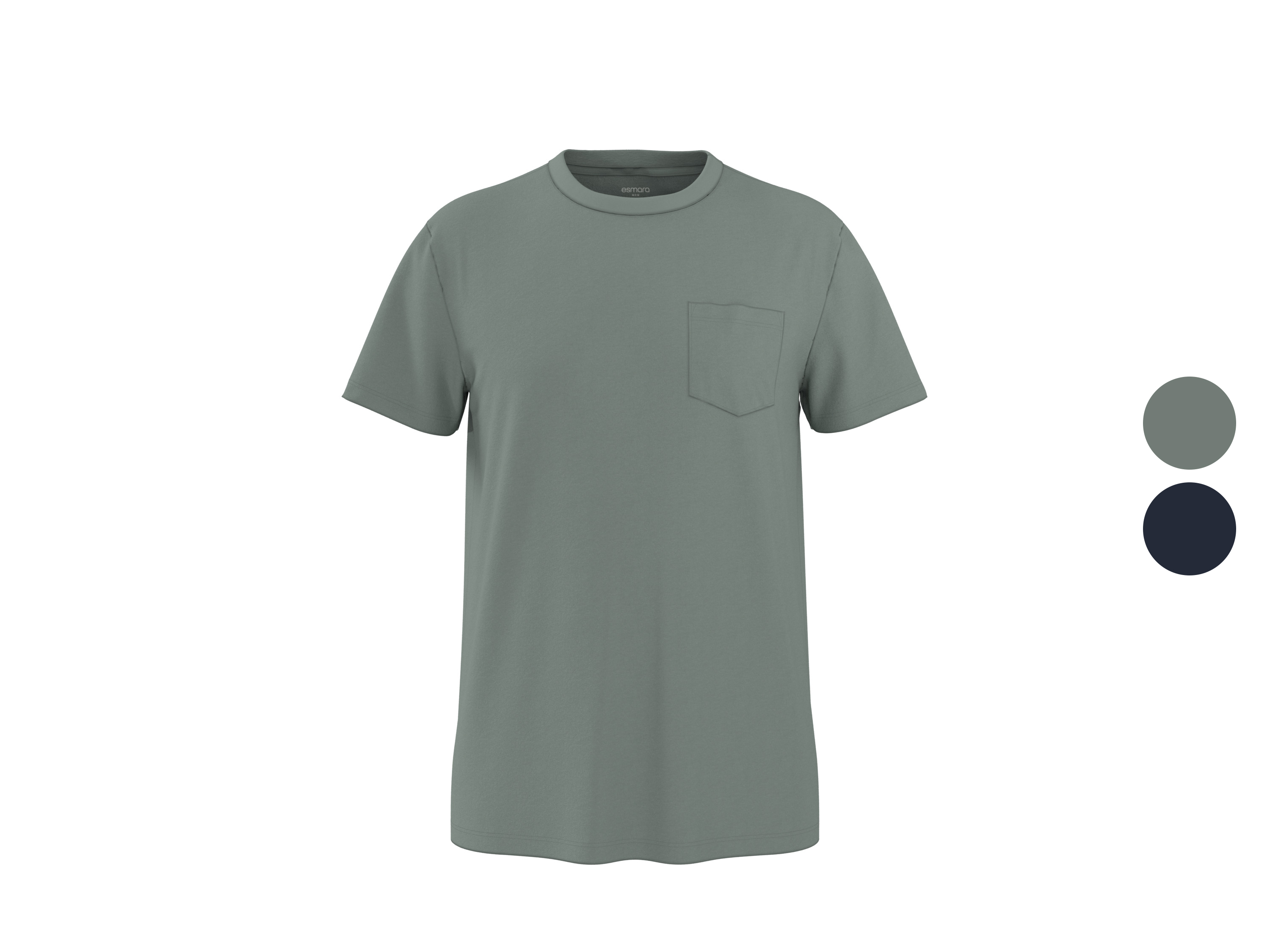 esmara Men T-shirt męski z lnem