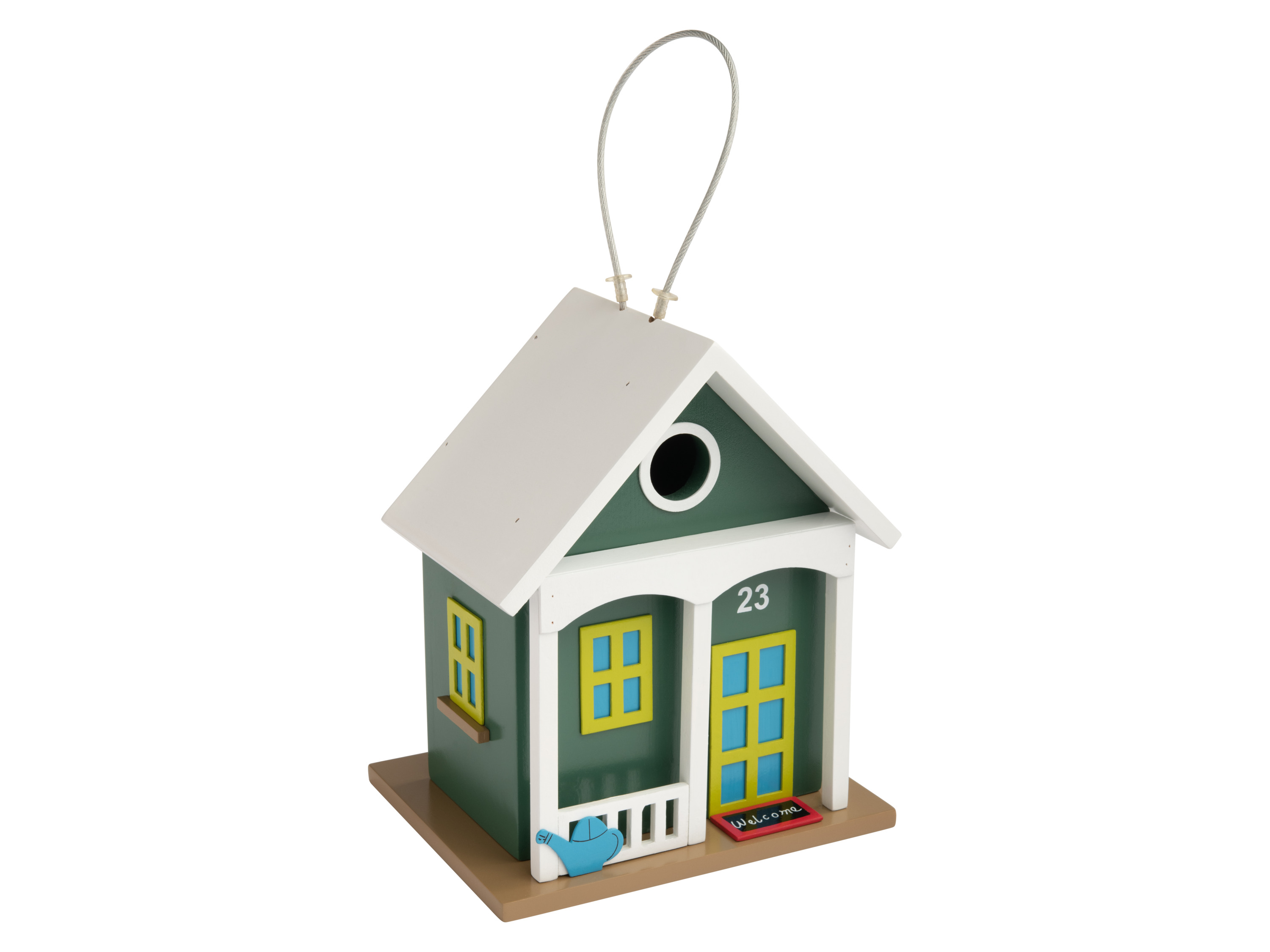 zoofari® Domek dla ptaków (Zielony/biały)