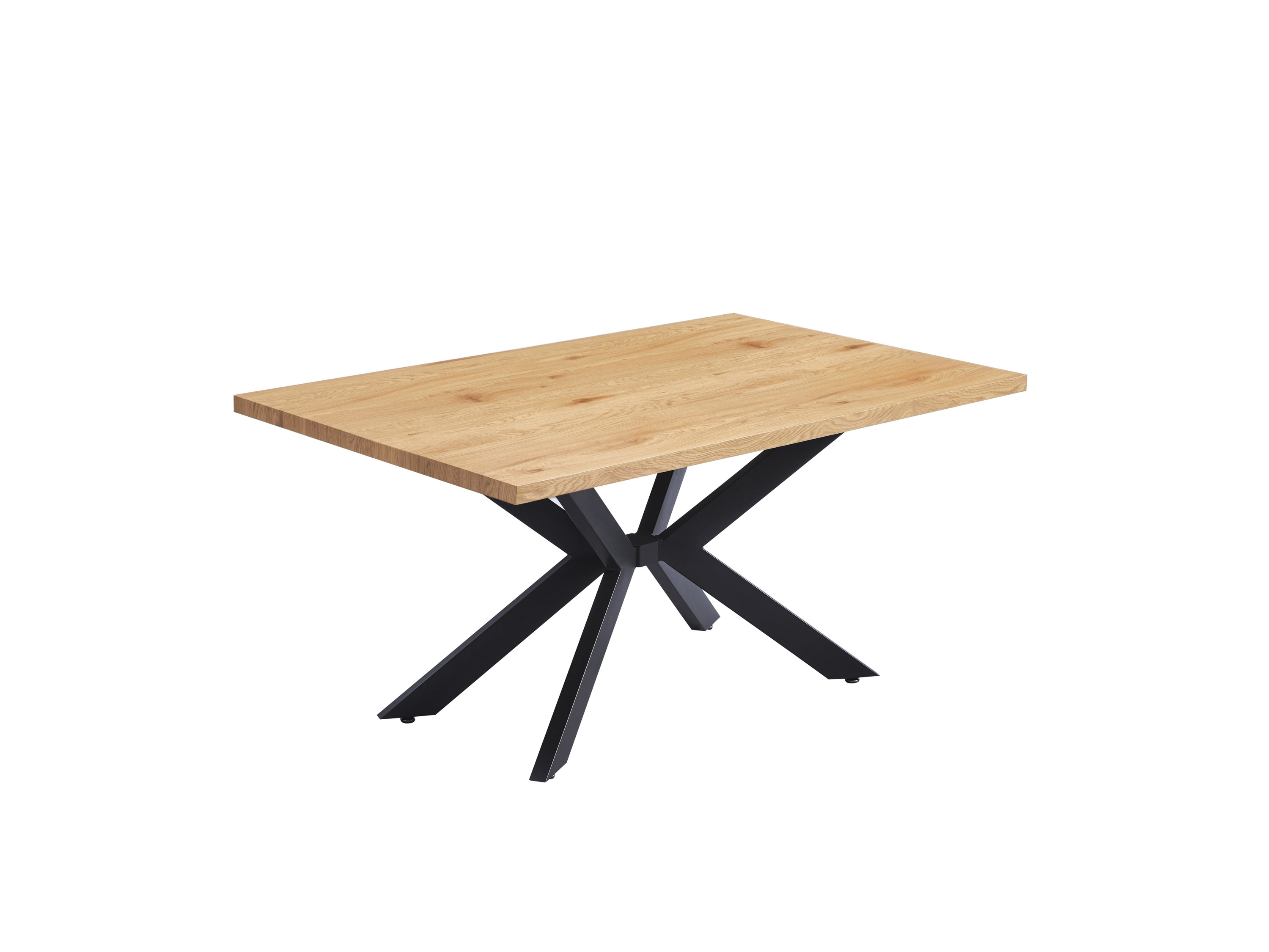 HOME DELUXE Stół jadalny AVENCIA, podstawa gwiazda (jasny dąb)
