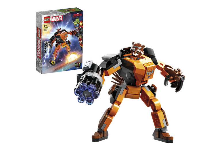 76243 Mechaniczna zbroja Rocketa