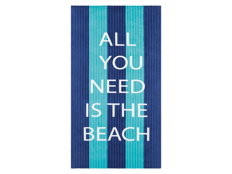 Pełny ekran: CRIVIT Welurowy ręcznik plażowy, 93 x 170 cm - zdjęcie 4