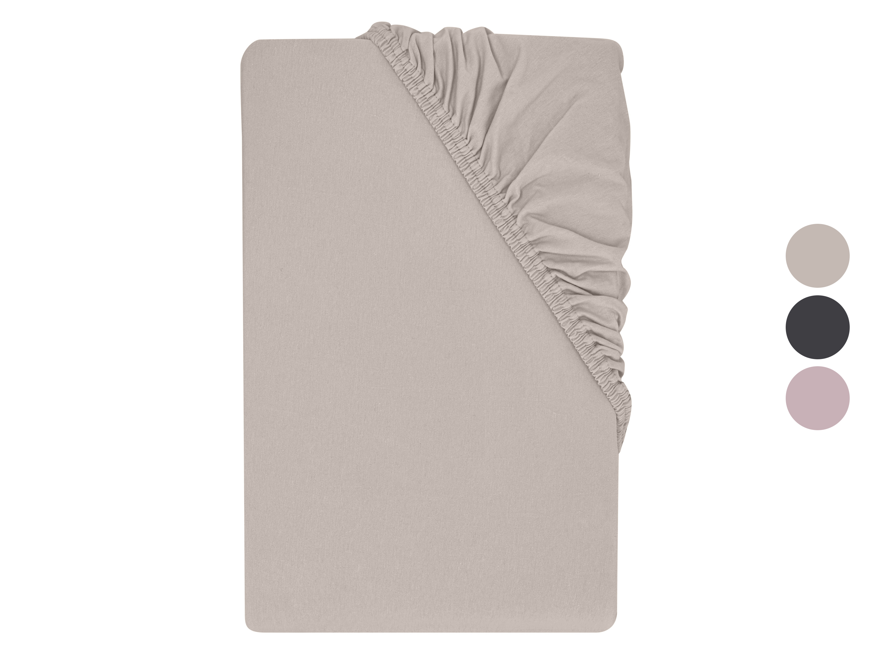 LIVARNO® Prześcieradło z dżerseju z gumką, 90-100 x 200 cm