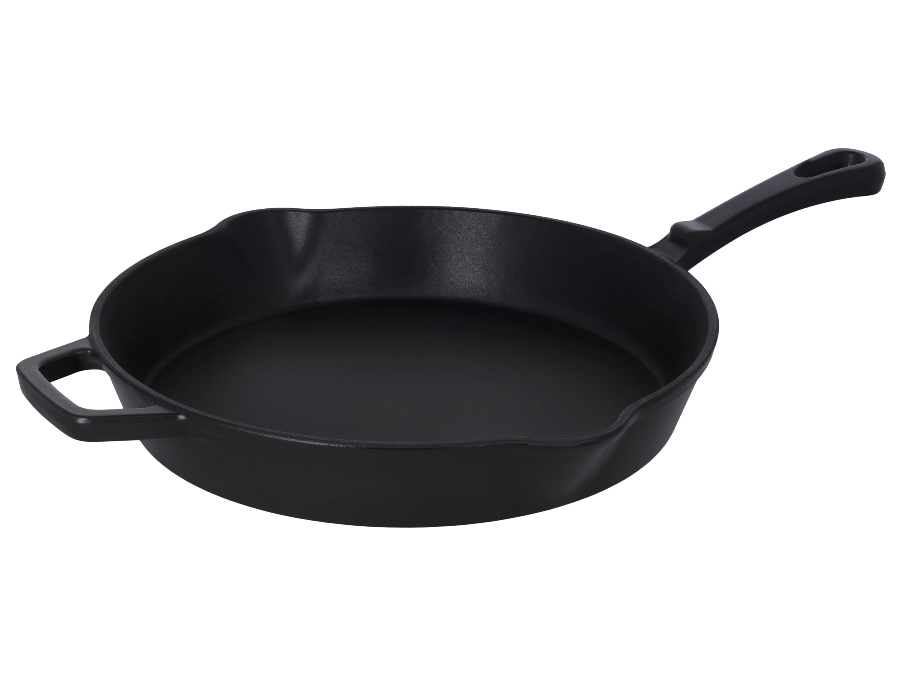 SILVERCREST® Patelnia żeliwna, Ø 30 cm (Czarny)