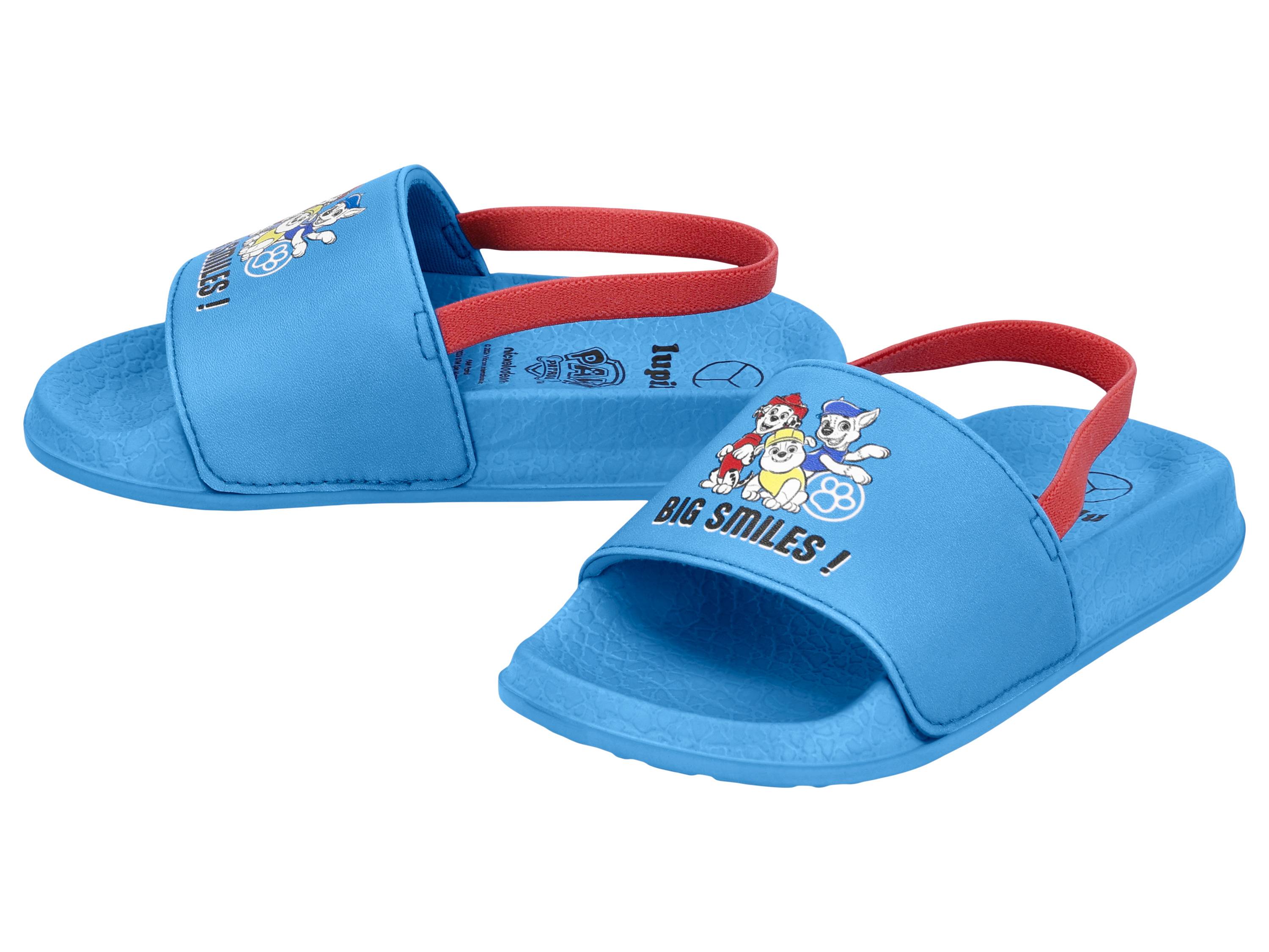 lupilu® Klapki kąpielowe dziecięce Psi Patrol (Niebieski, 28/29)