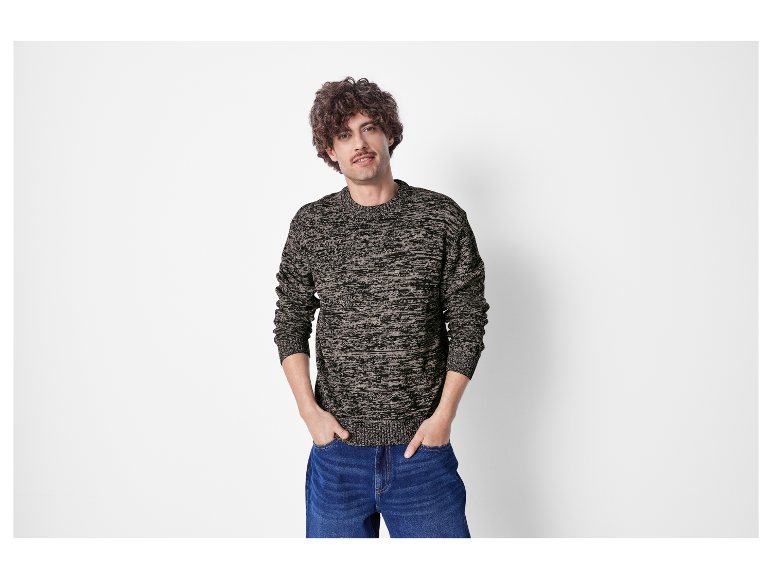 Sweter męski dzianinowy