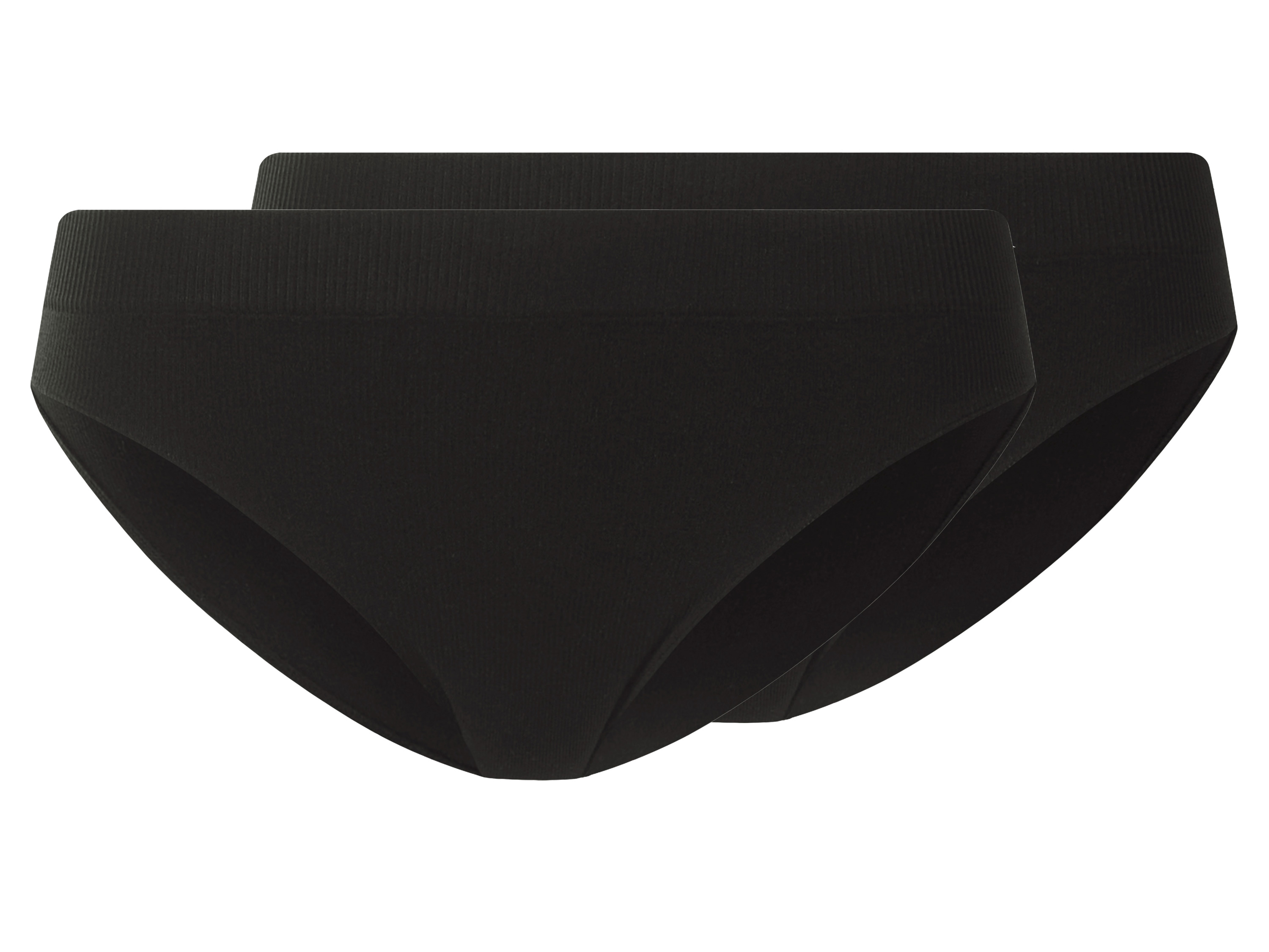 esmara® Majtki figi damskie prążkowane, 2 pary 