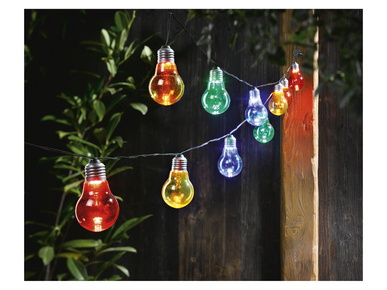 Pełny ekran: LIVARNO home Girlanda świetlna LED, z 10 żarówkami - zdjęcie 2
