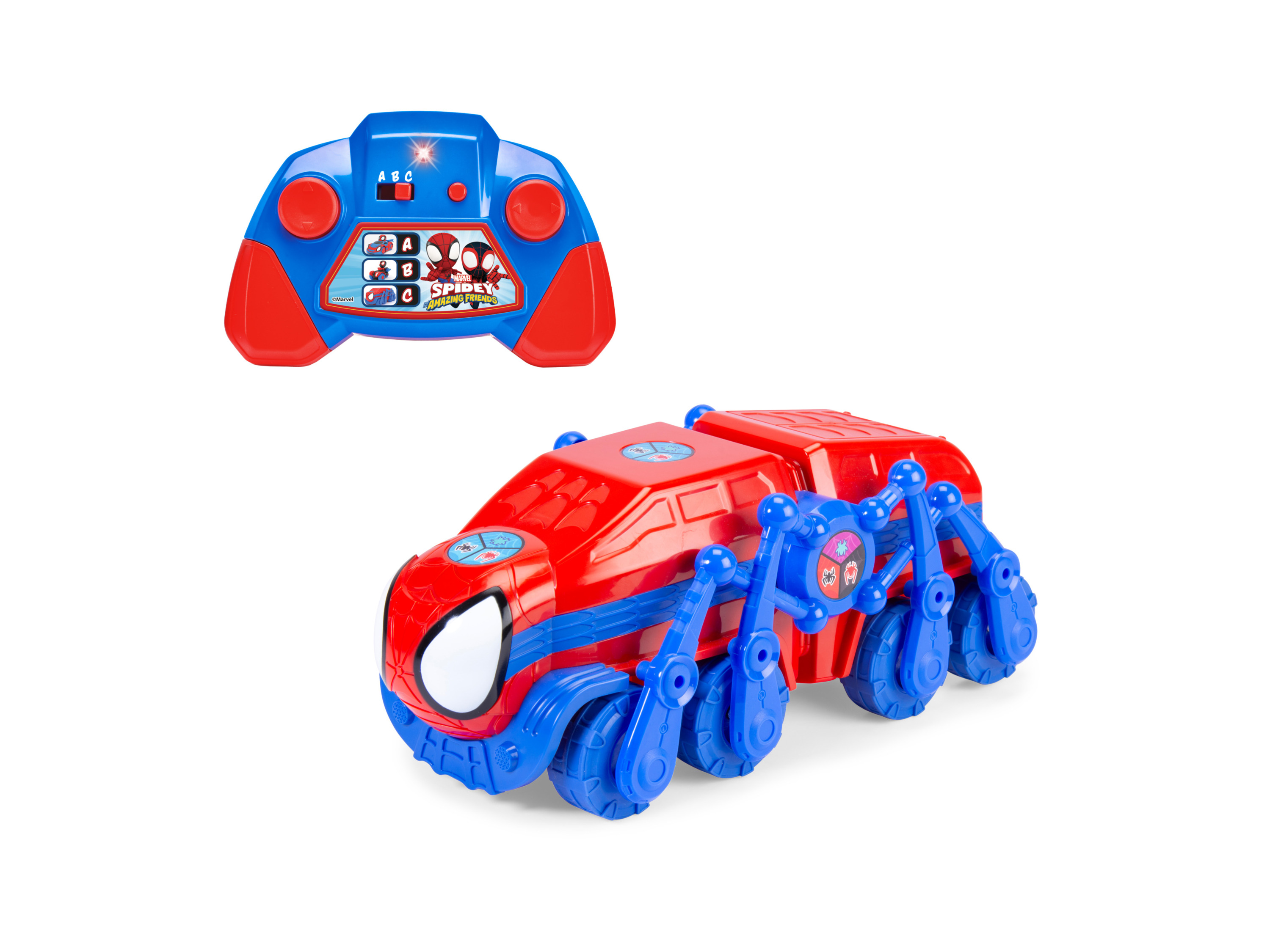 DICKIE Pojazd zdalnie sterowany Crawler Spidey RC 1:50