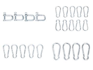 PARKSIDE® Zestaw karabińczyków lub szekli
