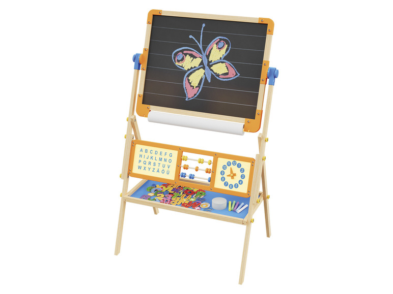Pełny ekran: Playtive Dwustronna tablica stojąca edukacyjna - zdjęcie 1