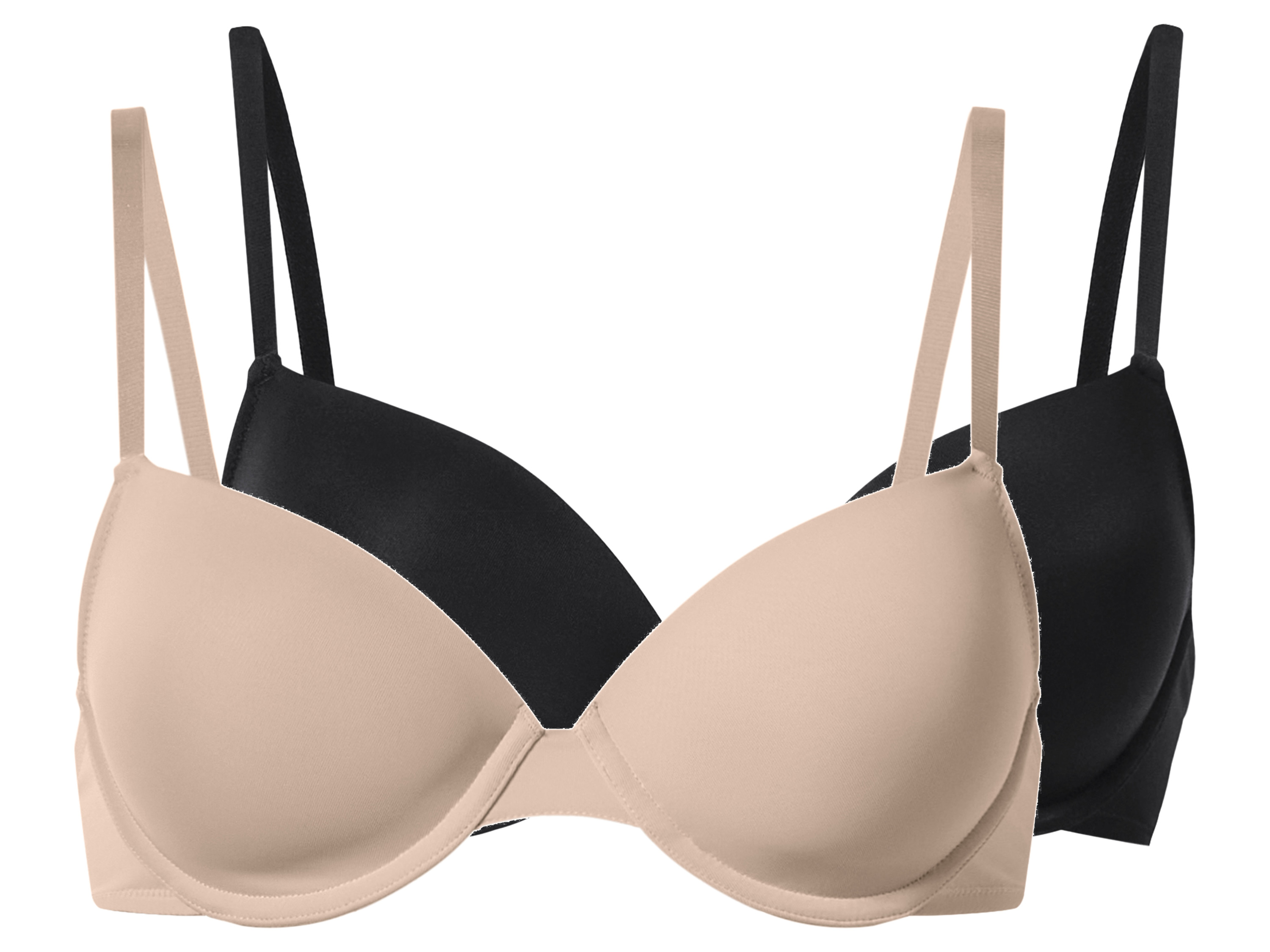 esmara® Biustonosze damskie, 2 sztuki 