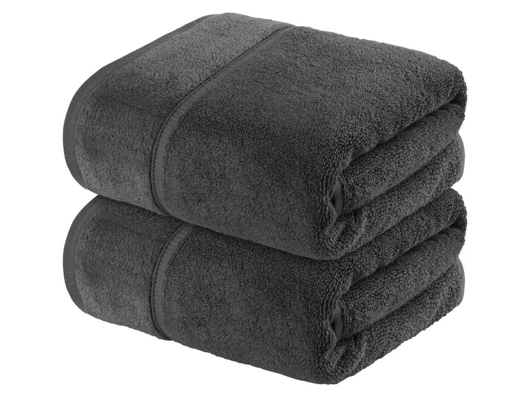 Pełny ekran: LIVARNO home Komplet 2 ręczników frotte, 50 x 100 cm - zdjęcie 9