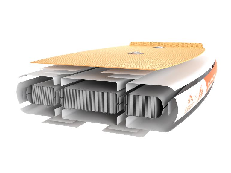 Deska SUP Exotic, dwukomorowa