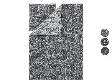 LIVARNO® Pościel dwustronna z bawełny renforcé, 140 x 200 cm