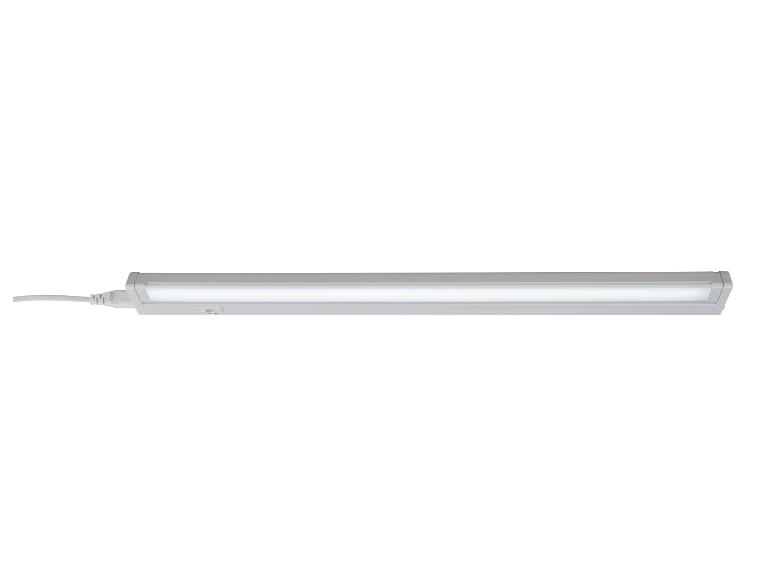 Biała liniowa lampa LED z kablem i włącznikiem