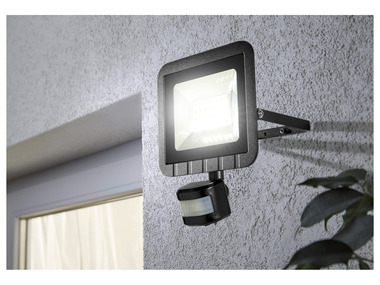 LIVARNO home Reflektor zewnętrzny LED, LSLB 24 B1, z czujnikiem ruchu, 24 W