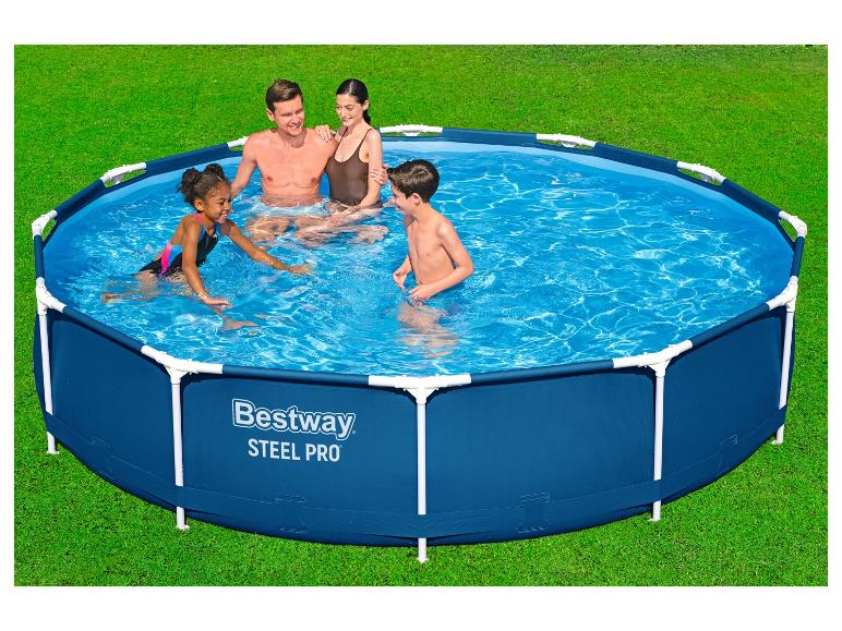 Basen stelażowy Steel Pro, 3-warstwowy DuraPlus™
