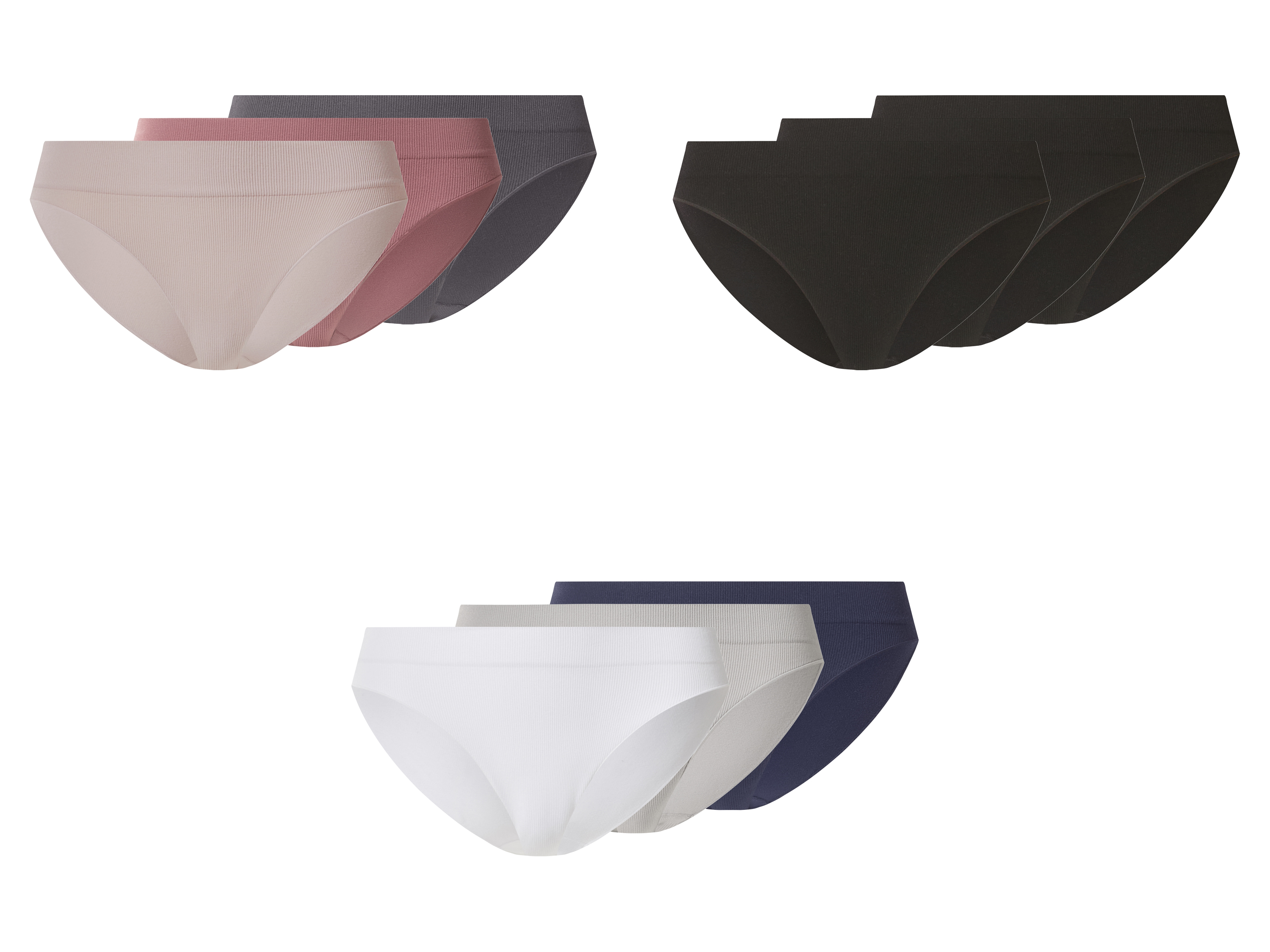 esmara® Majtki figi damskie, 3 pary