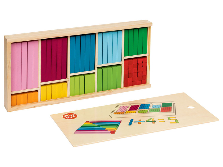 Pełny ekran: Playtive Drewniany zestaw do nauki liczenia Montessori - zdjęcie 9
