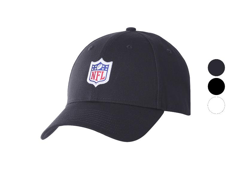 Czarna czapka z daszkiem z logo NFL