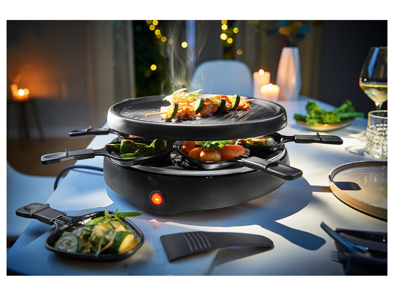 Pełny ekran: SILVERCREST® Grill elektryczny raclette, 800 W, Ø 29 cm - zdjęcie 2