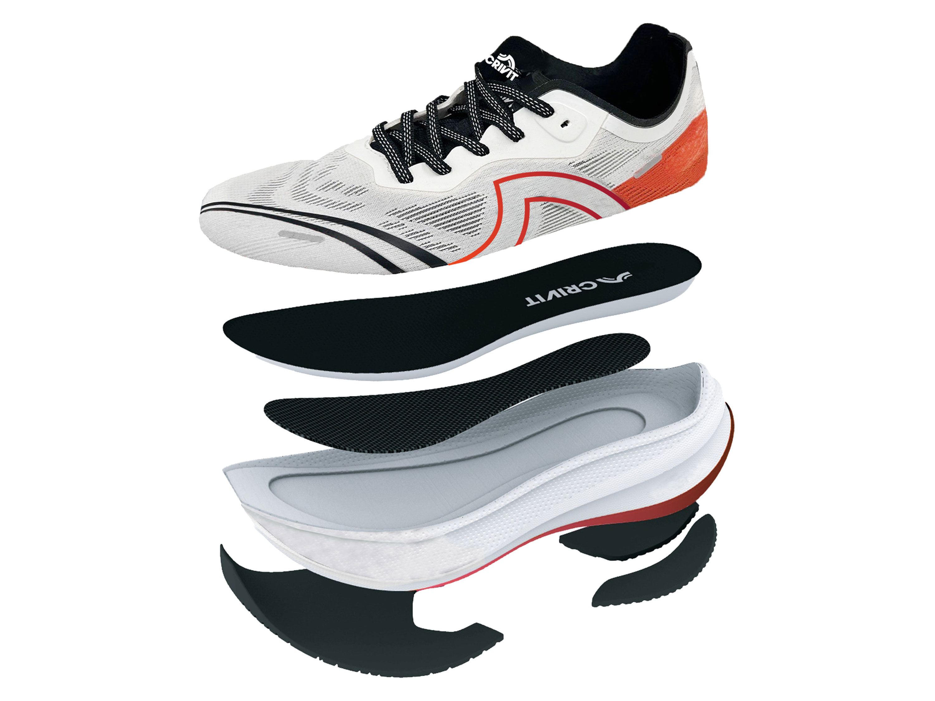 CRIVIT Buty do biegania CarbonLite 1.0 męskie - 22