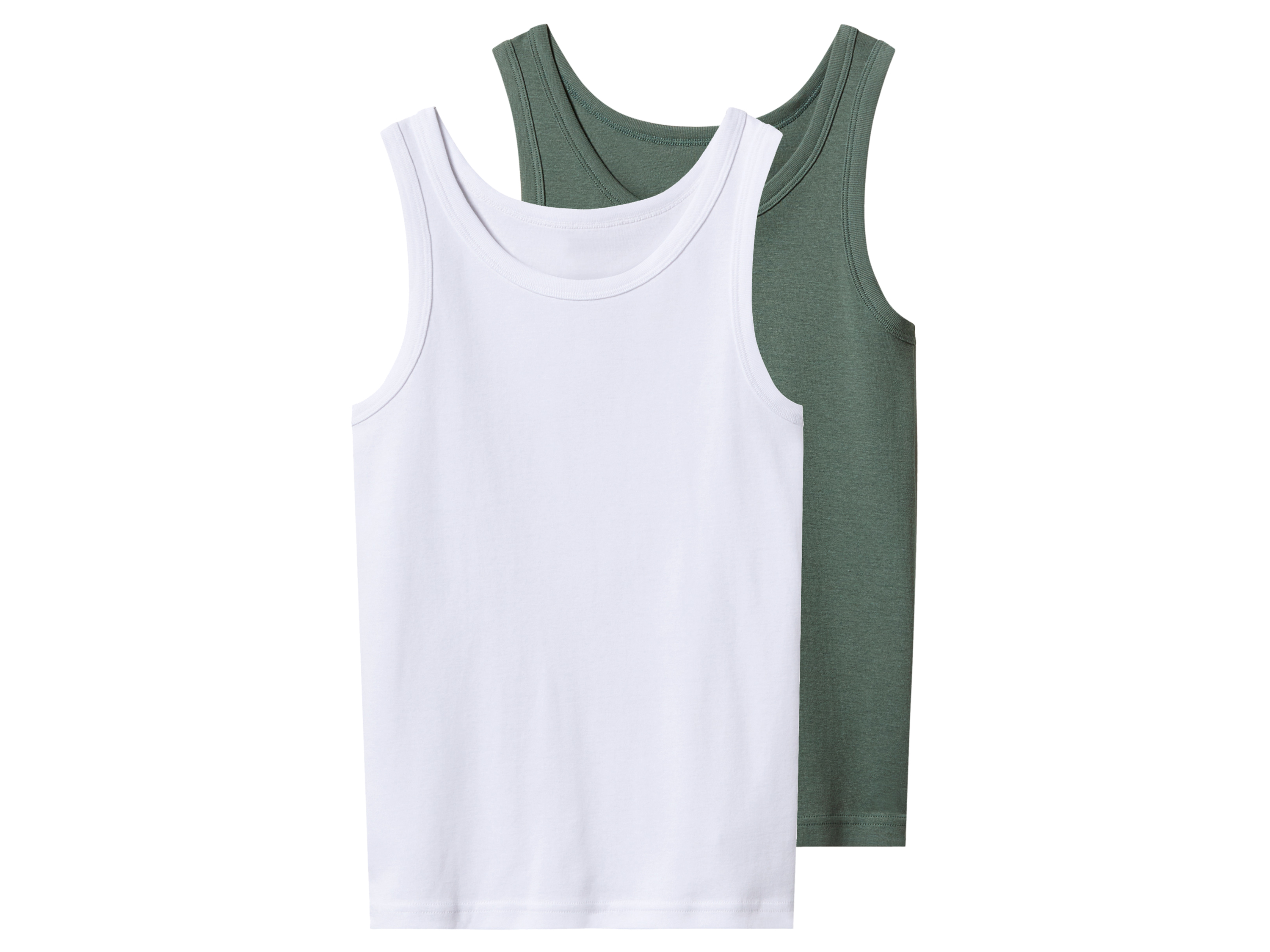 esmara® Podkoszulki chłopięce z bawełny, 2 sztuki 