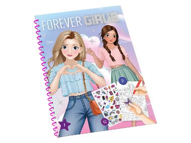 Forever Girly Książeczka kreatywna