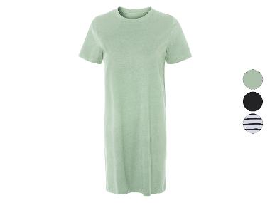 esmara® Sukienka t-shirtowa damska z bawełny organicznej