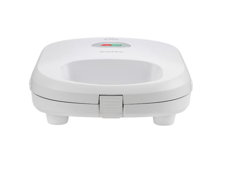 Biały toster do kanapek marki Silvercrest.