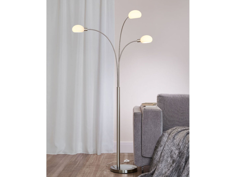 Pełny ekran: LIVARNO home Lampa stojąca LED, z przełącznikiem nożnym - zdjęcie 4