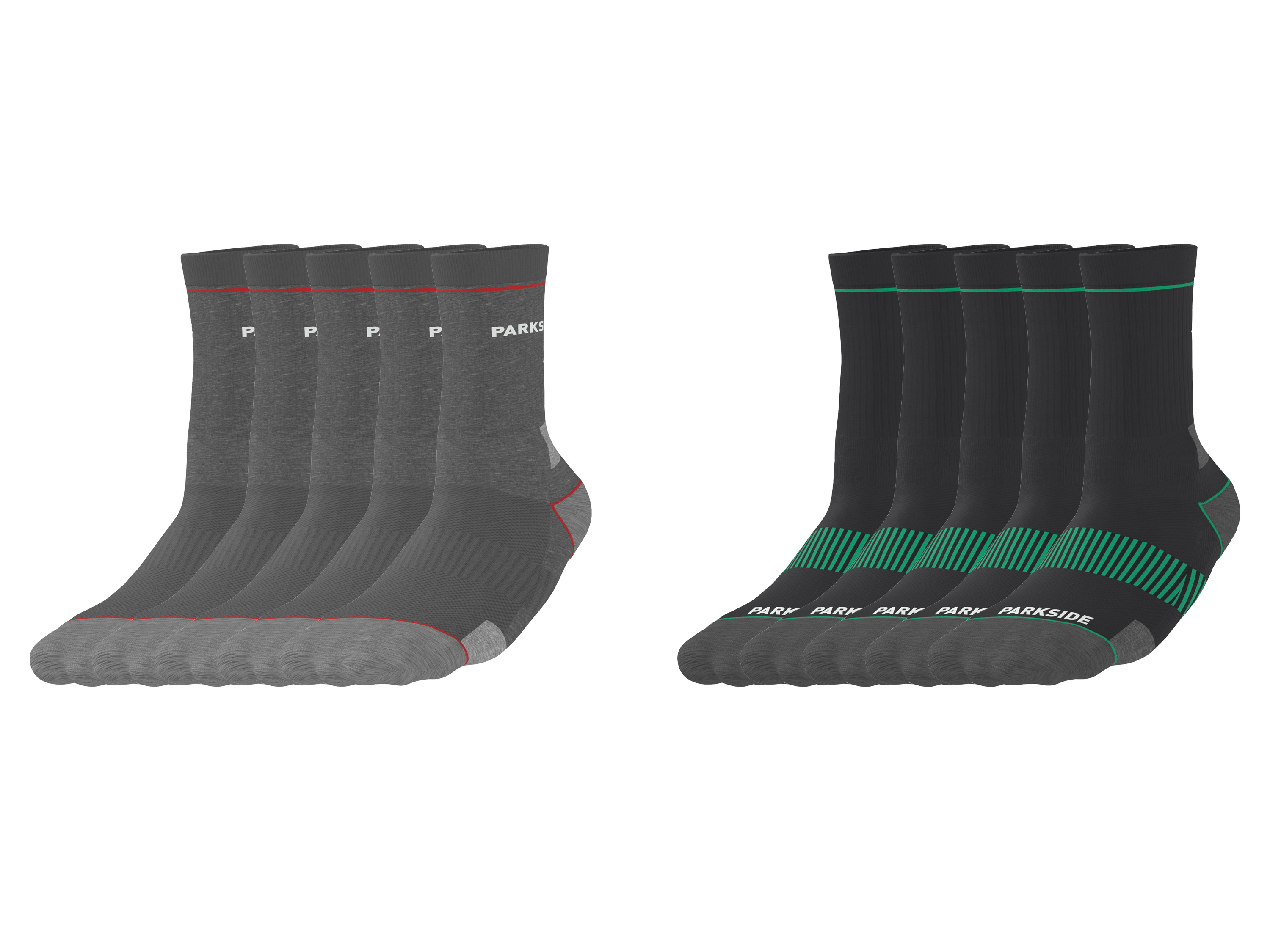 PARKSIDE® Skarpety robocze męskie, 5 par