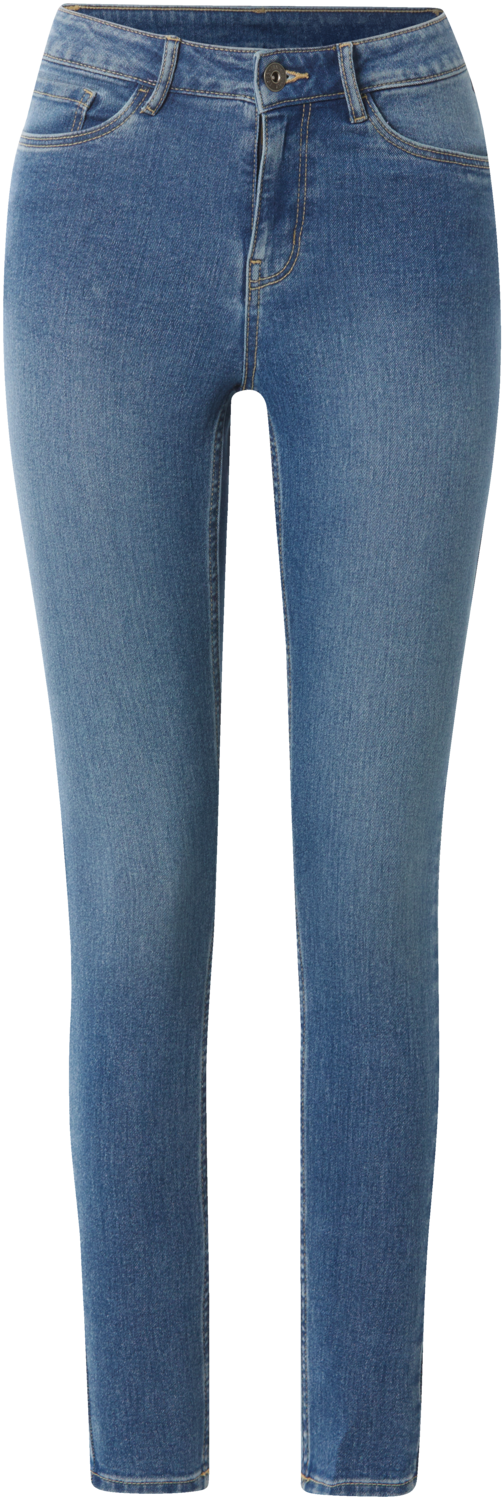 ESMARA® Jeans damskie, Skinny Fit, regularny stan (Niebieski, 46)