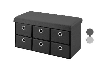 LIVARNO® Skrzynia z siedziskiem, 6 szuflad