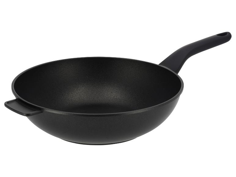 Wok z odlewu aluminiowego, Ø ok. 32 cm