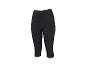 Czarne damskie sportowe legginsy capri