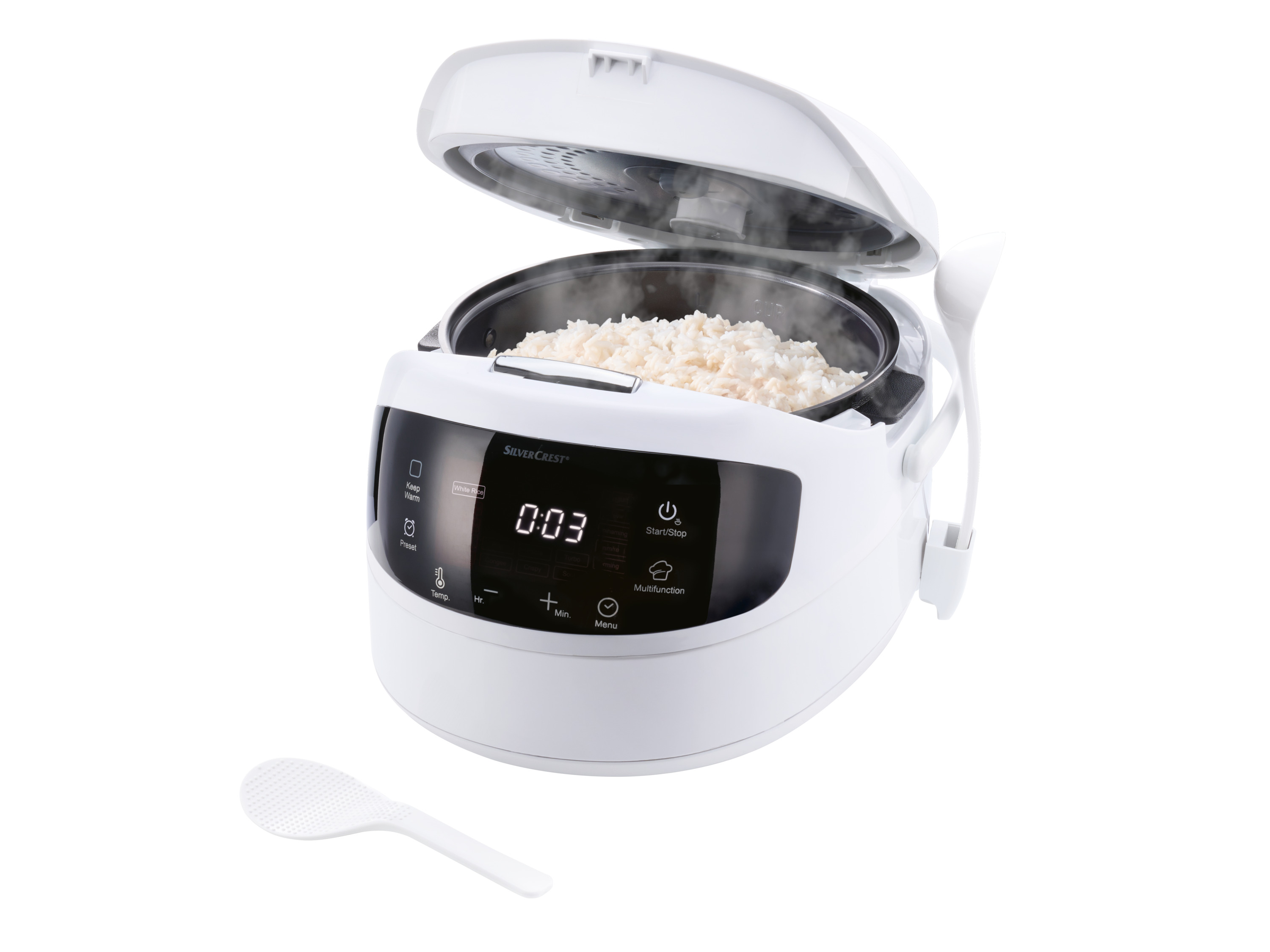SILVERCREST® KITCHEN TOOLS Ryżowar cyfrowy SRKM 860 A1, 1,5 L