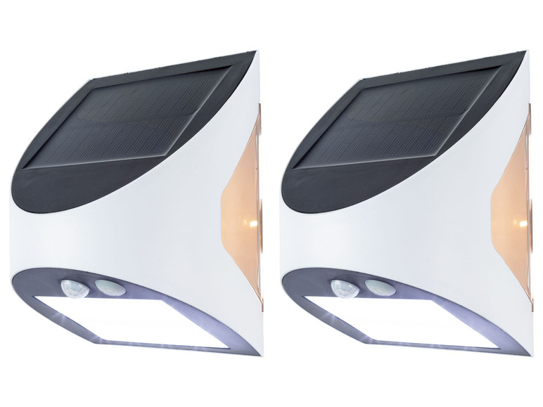 Pełny ekran: LIVARNO home Lampa solarna LED z czujnikiem ruchu, 2 sztuki - zdjęcie 3