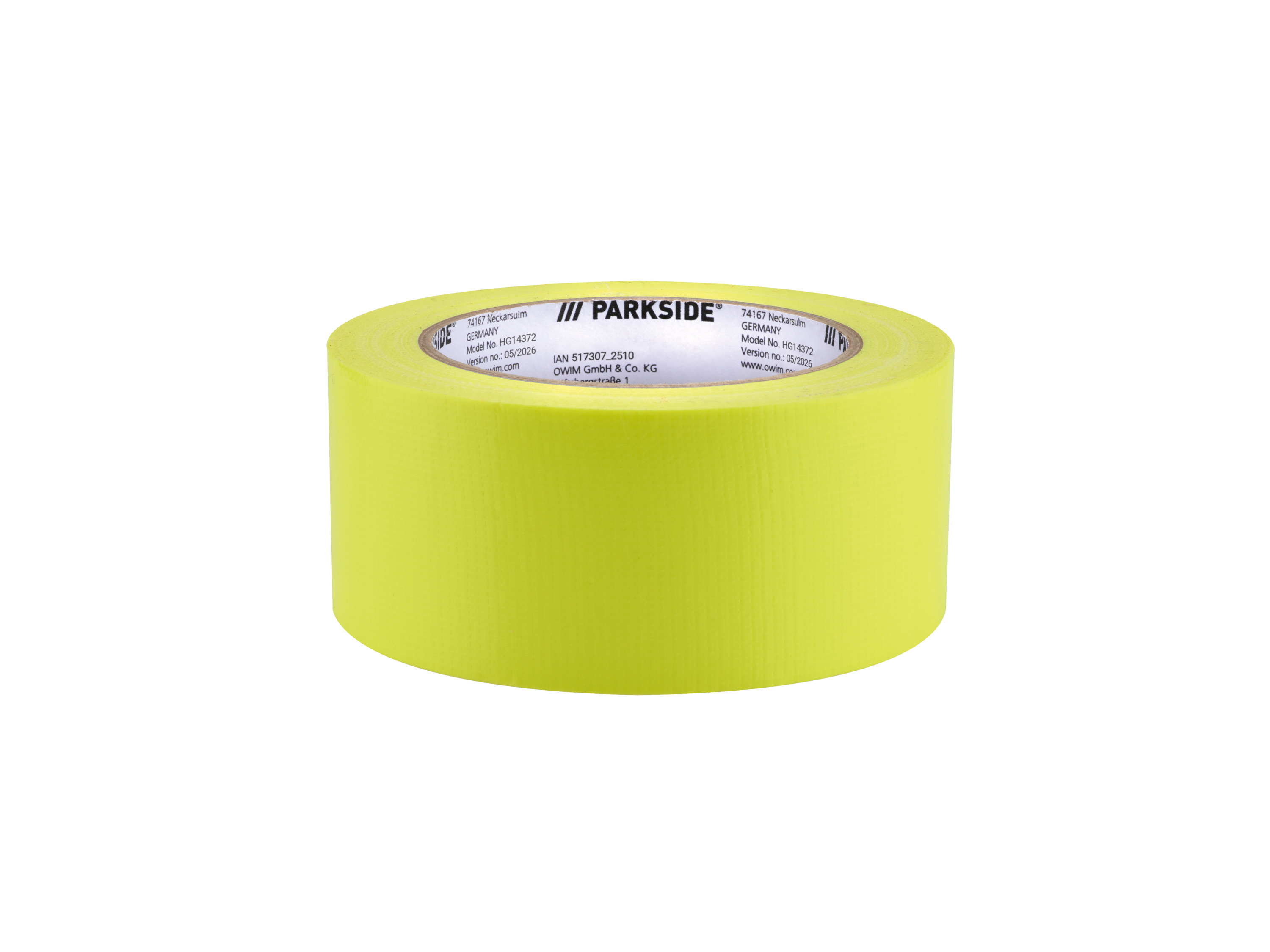 PARKSIDE® Taśma naprawcza tkaninowa, 30 m (Żółty)