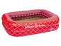 Dmuchany basen z oświetleniem LED, z logo Allianz Arena i FC Bayern Monachium.