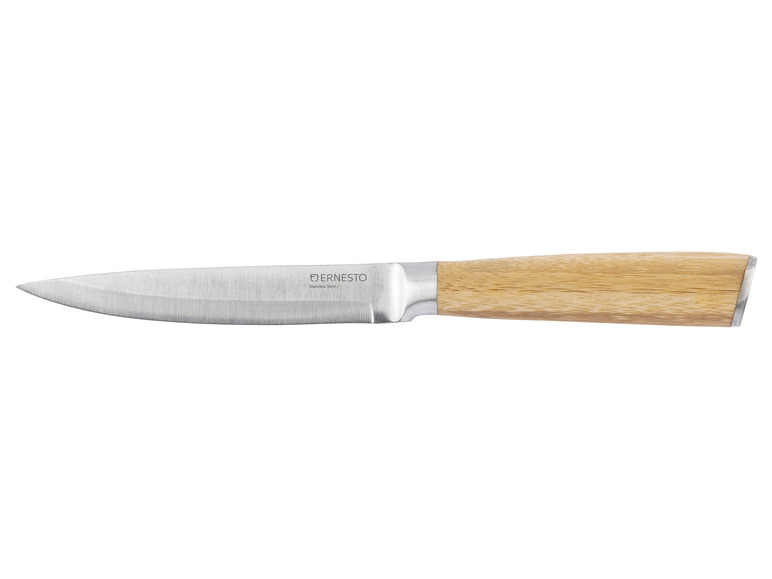 Pełny ekran: ERNESTO® Nóż, uchwyt bambusowy lub ze stali nierdzewnej - zdjęcie 15
